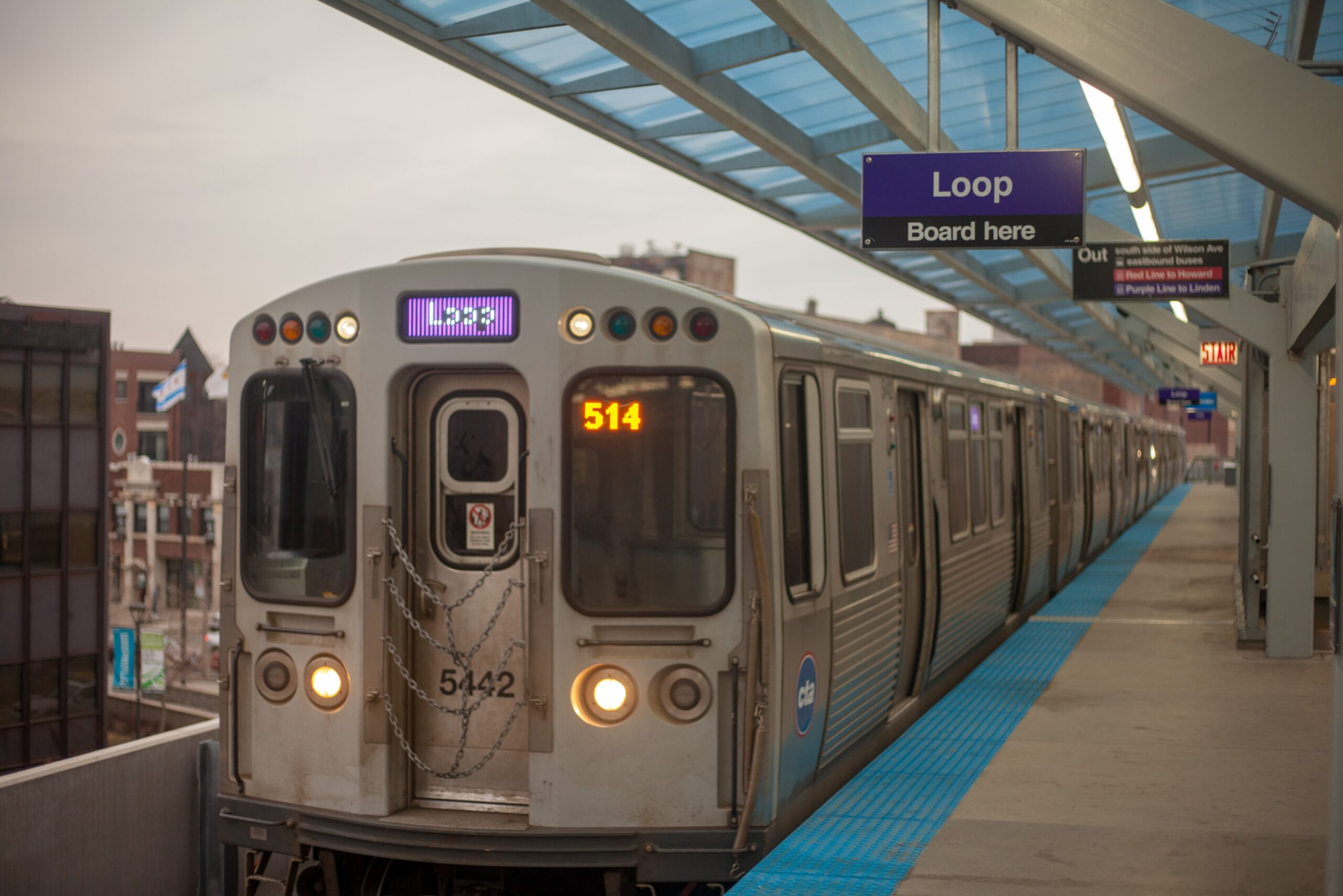 Train at station