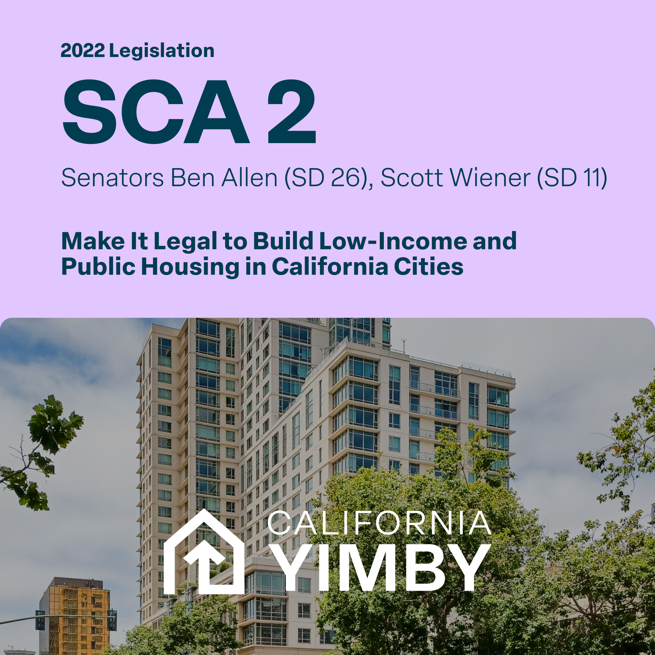 SCA 2 - California YIMBY